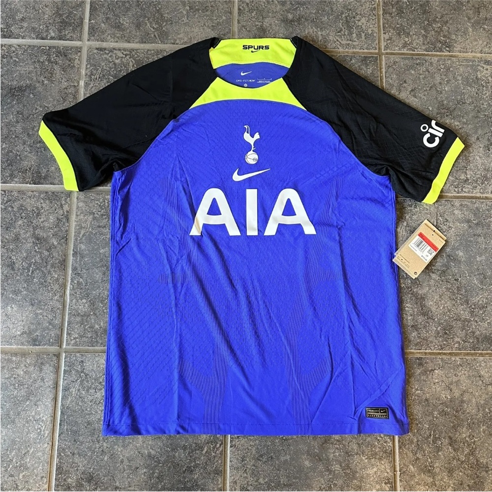 Tottenham Away Match Jersey Shirt 2022/23 Nike Blue L New with Tags dj7653-431